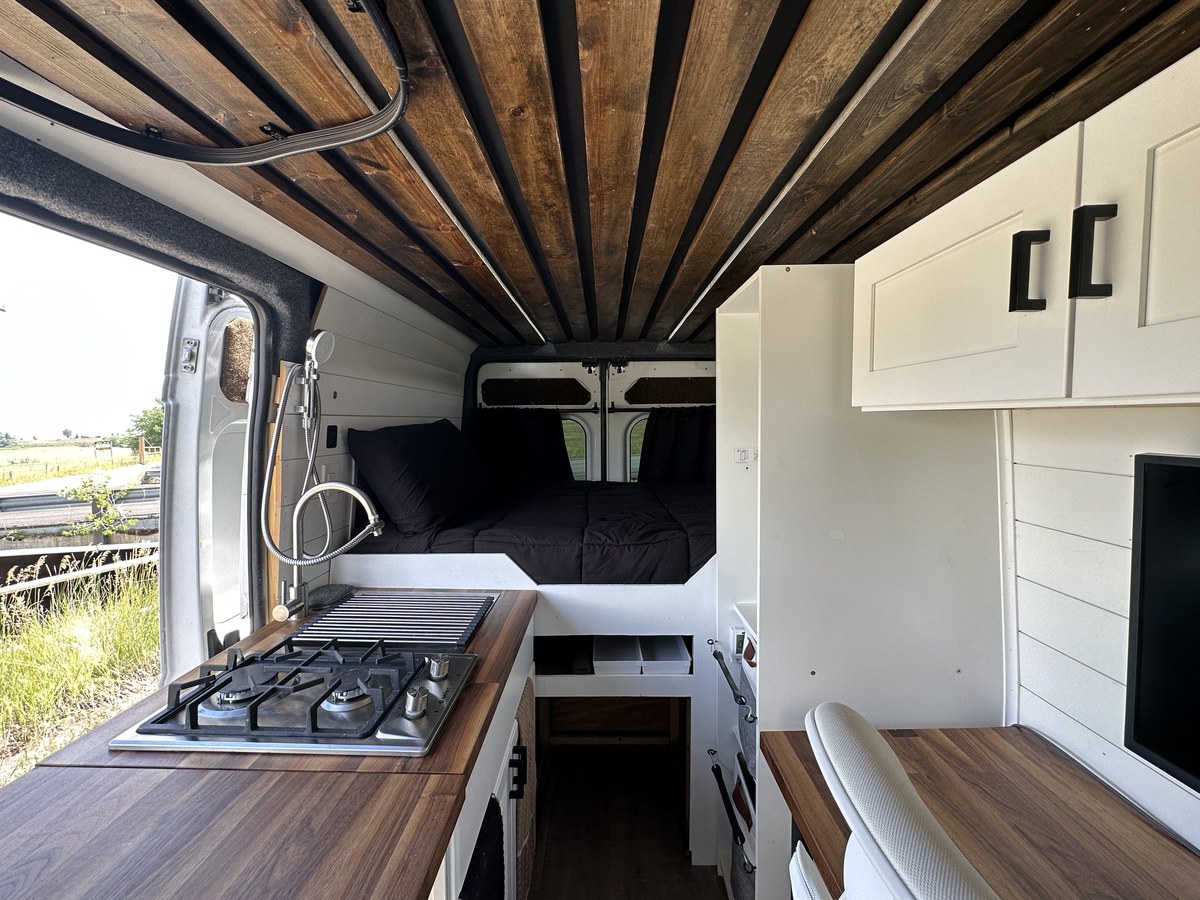 First van build interior